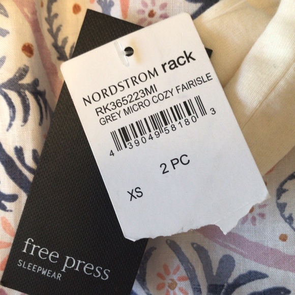 Nordstrom cozy thermal sleep shirt (never worn!!) - Picture 2 of 5